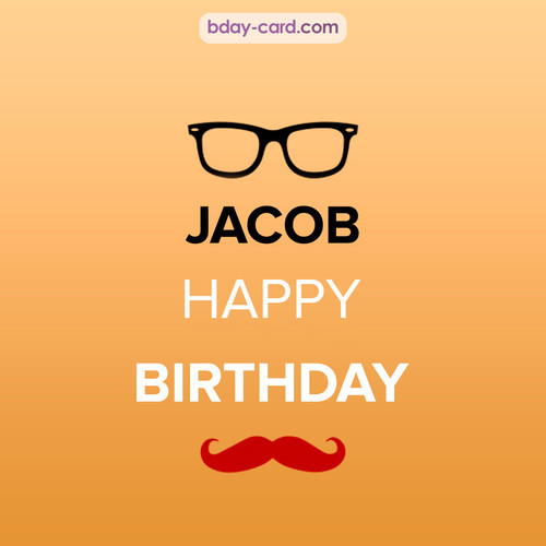 Happy Birthday photos for Jacob with antennae