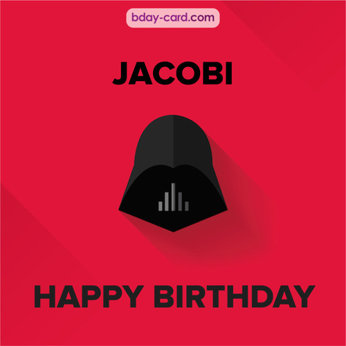 Happy Birthday pictures for Jacobi with Darth Vader