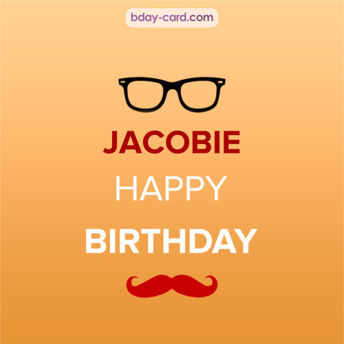 Happy Birthday photos for Jacobie with antennae