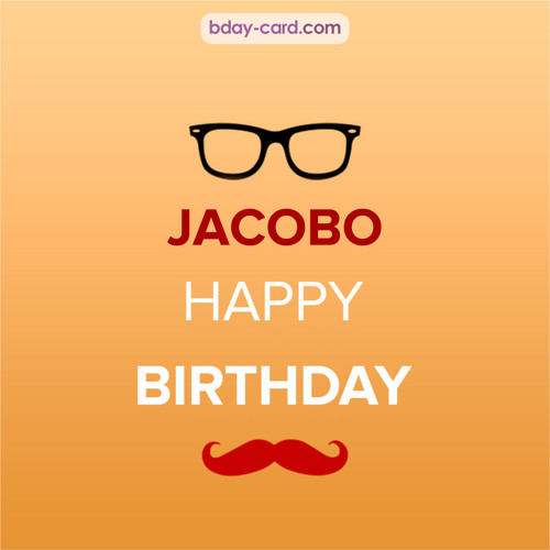 Happy Birthday photos for Jacobo with antennae