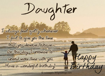 Birday Wishes for Daughter