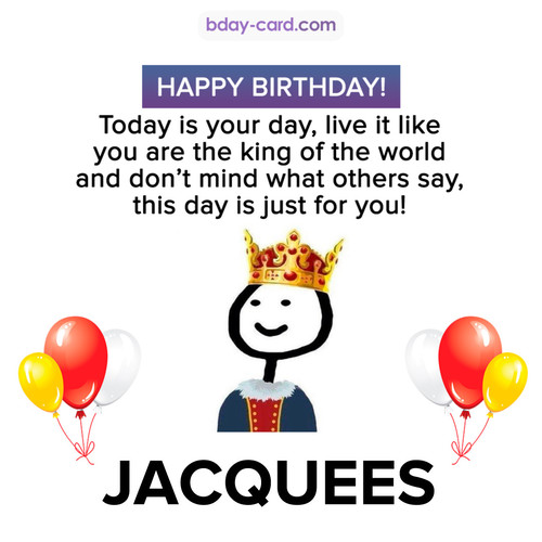 Happy Birthday Meme for Jacquees