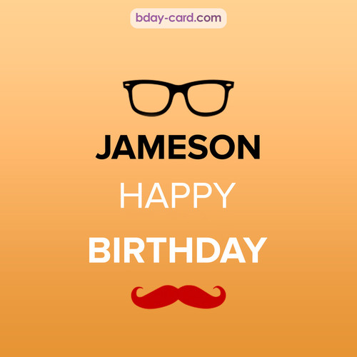 Happy Birthday photos for Jameson with antennae