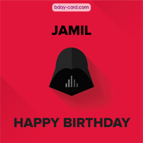 Happy Birthday pictures for Jamil with Darth Vader
