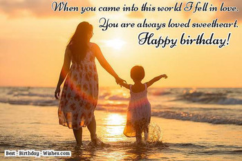 Birday Wishes for Daughters and Sons Birday Messages