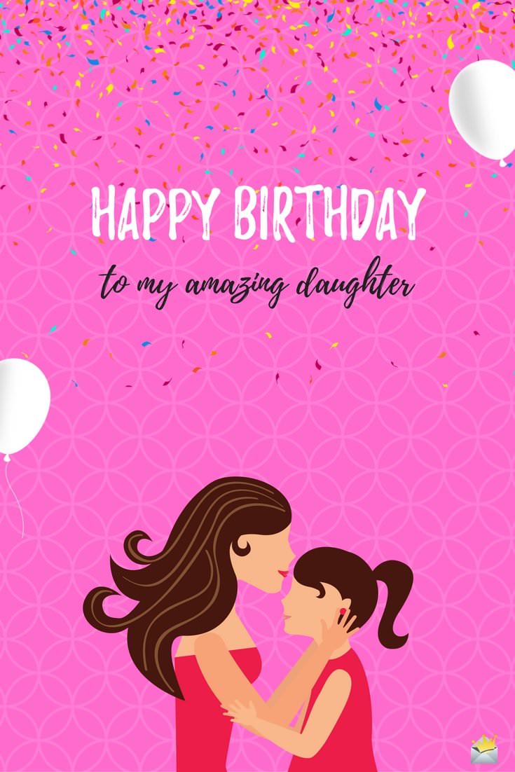 Happy birthday images For Daughter - Free Beautiful bday cards ...