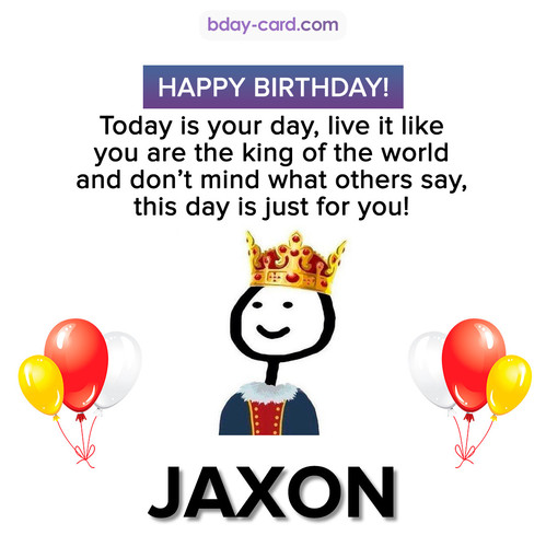 Happy Birthday Meme for Jaxon