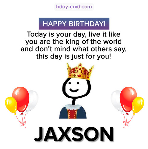 Happy Birthday Meme for Jaxson
