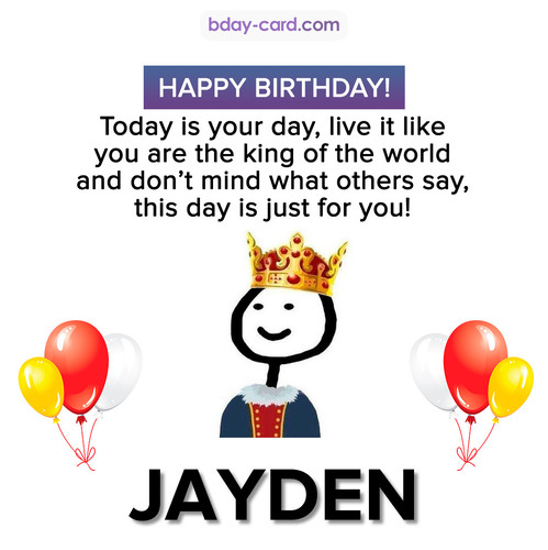 Happy Birthday Meme for Jayden