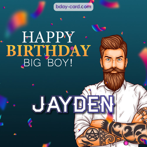 BDay big boy Jayden - Happy Birthday