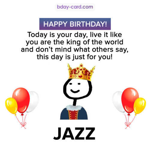 Happy Birthday Meme for Jazz