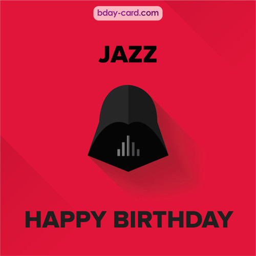 Happy Birthday pictures for Jazz with Darth Vader