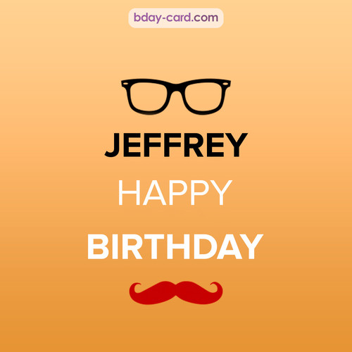Happy Birthday photos for Jeffrey with antennae