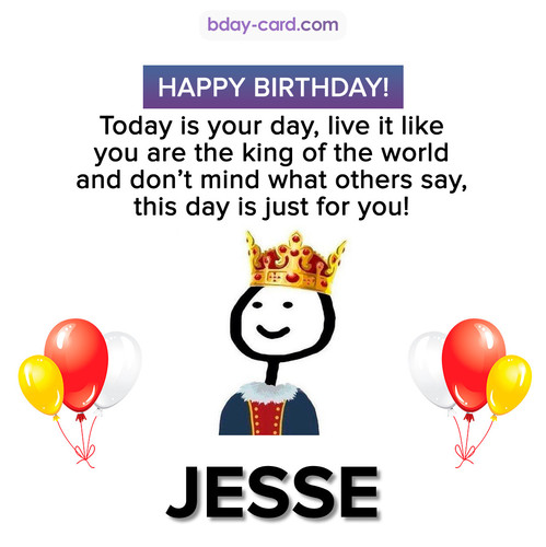 Happy Birthday Meme for Jesse