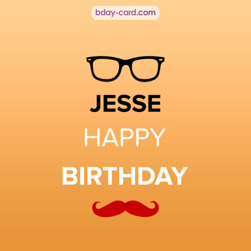 Happy Birthday photos for Jesse with antennae