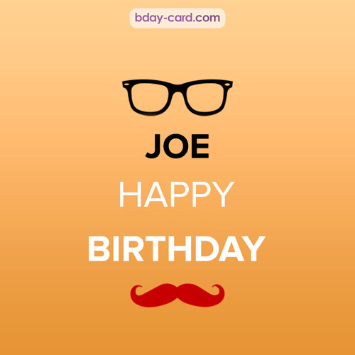 Happy Birthday photos for Joe with antennae