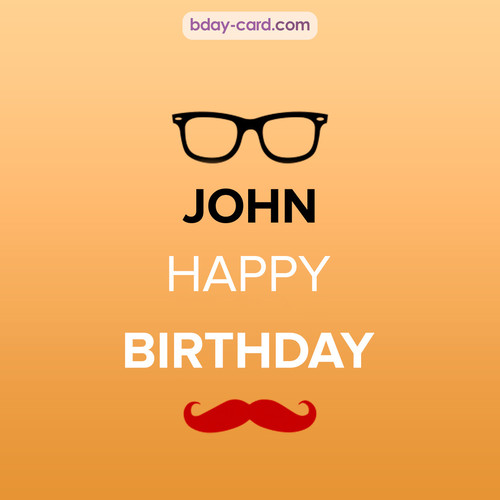 Happy Birthday photos for John with antennae