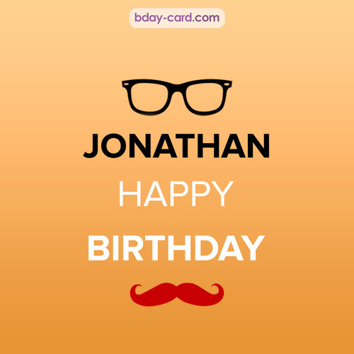 Happy Birthday photos for Jonathan with antennae