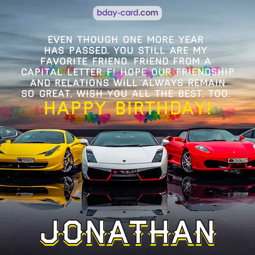 Birthday pics for Jonathan with Sports cars