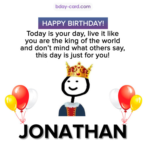 Happy Birthday Meme for Jonathan