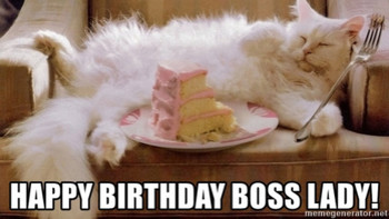 Happy birthday boss lady