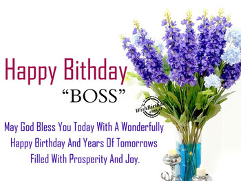Birthday wishes for boss birthday images pictures