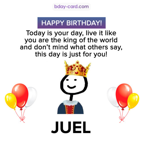Happy Birthday Meme for Juel
