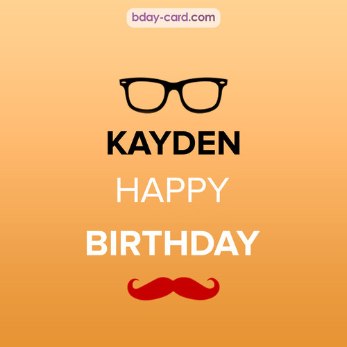 Happy Birthday photos for Kayden with antennae