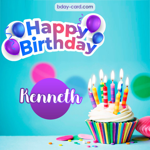 Birthday photos for Kenneth with Cupcake