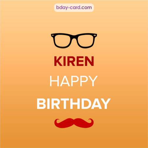 Happy Birthday photos for Kiren with antennae
