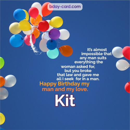Birthday images for Kit with Balls