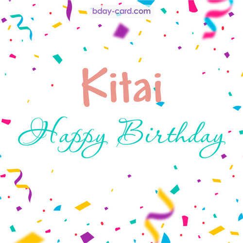 Greetings pics for Kitai with sweets