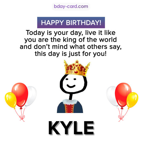 Happy Birthday Meme for Kyle