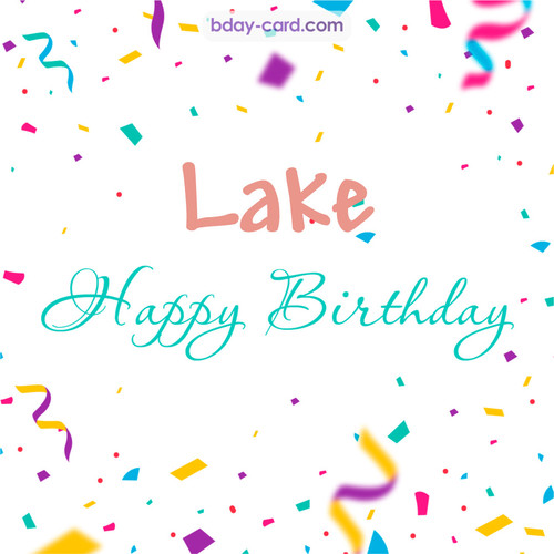 Greetings pics for Lake with sweets