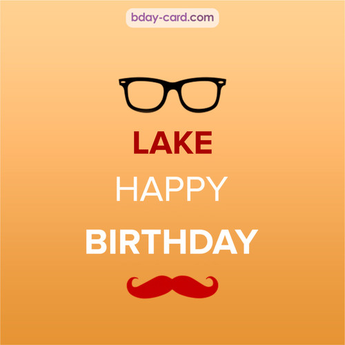 Happy Birthday photos for Lake with antennae