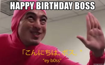 Happy birthday best boss