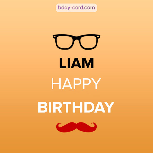 Happy Birthday photos for Liam with antennae