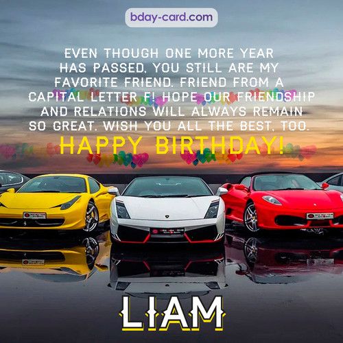 Birthday pics for Liam with Sports cars
