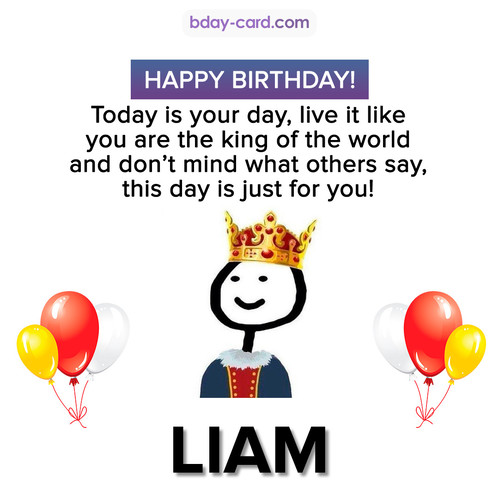 Happy Birthday Meme for Liam