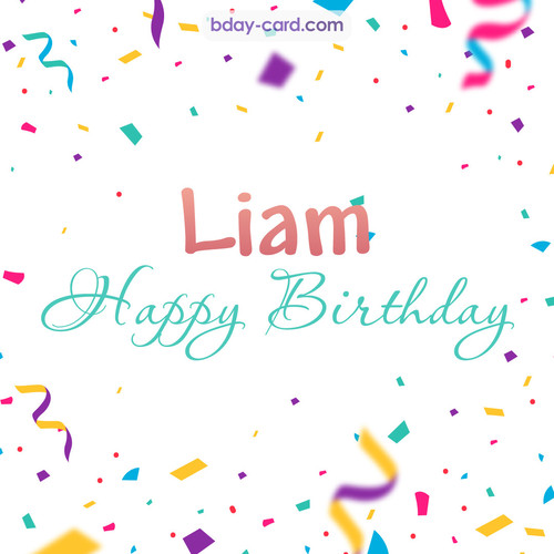 Greetings pics for Liam with sweets