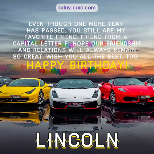 Birthday pics for Lincoln with Sports cars