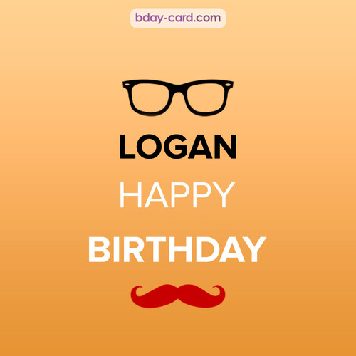 Happy Birthday photos for Logan with antennae