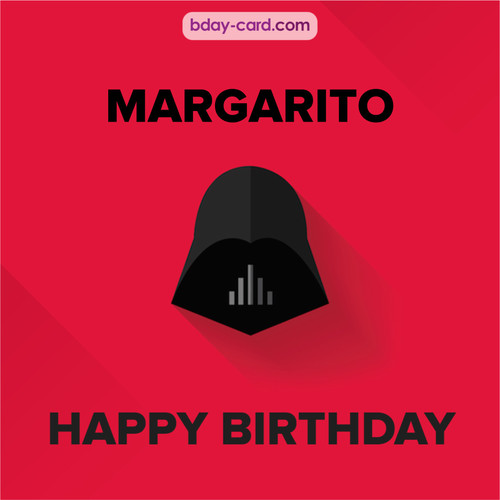 Happy Birthday pictures for Margarito with Darth Vader