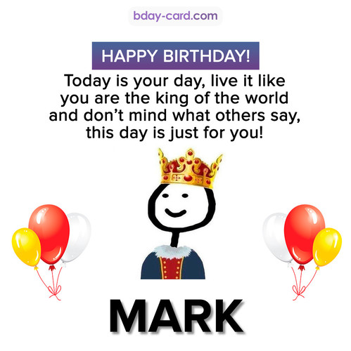 Happy Birthday Meme for Mark