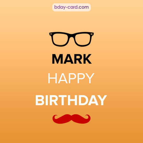 Happy Birthday photos for Mark with antennae