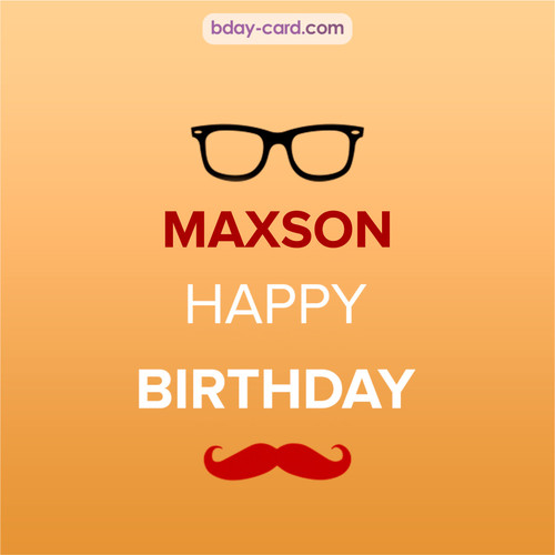 Happy Birthday photos for Maxson with antennae