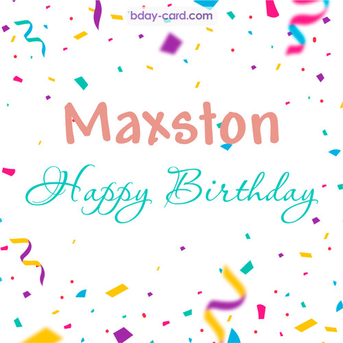Greetings pics for Maxston with sweets