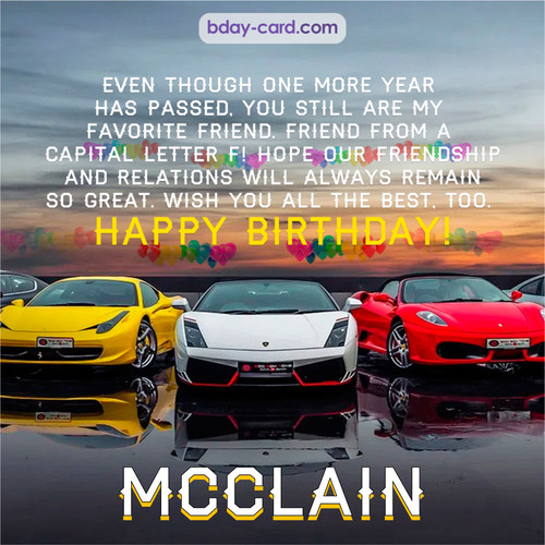 Birthday pics for Mcclain with Sports cars