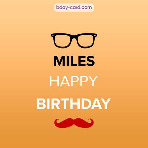 Happy Birthday photos for Miles with antennae