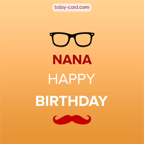 Happy Birthday photos for Nana with antennae